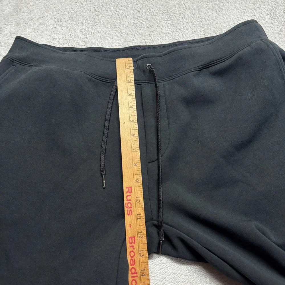 Polo Ralph Lauren Mens XXL Black Double-Knit Jogger Sweatpants Pony Logo